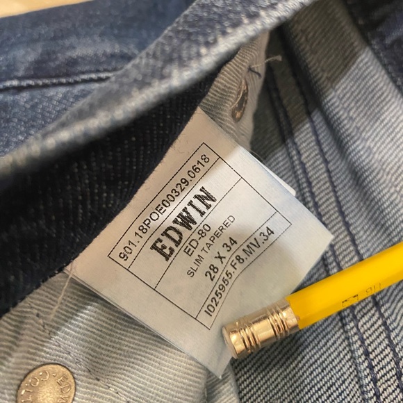 Edwin Skinny Fit Selvedge Denim - Picture 4 of 6